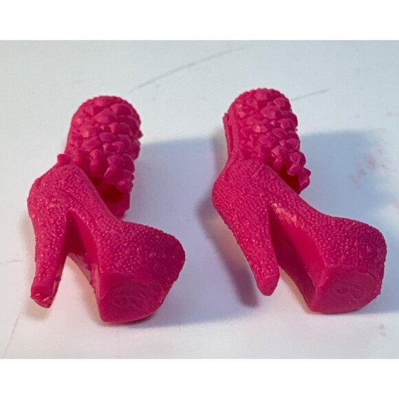 Barbie Shoes Boots Color Play Fashion Fever 2012 Pink Jeweled - Picture 3 of 4